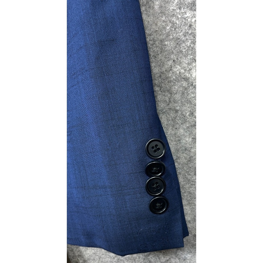 John Varvatos Star USA Blazer Blue 44R Sport Coat Jacket - Picture 6 of 16